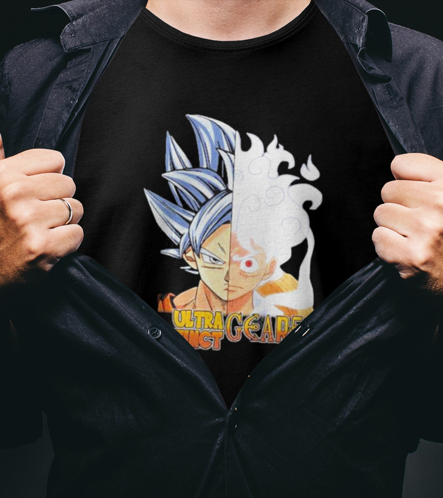 Ultra Instinct Gear 5 Fusion Anime Crossover Duo T-Shirt