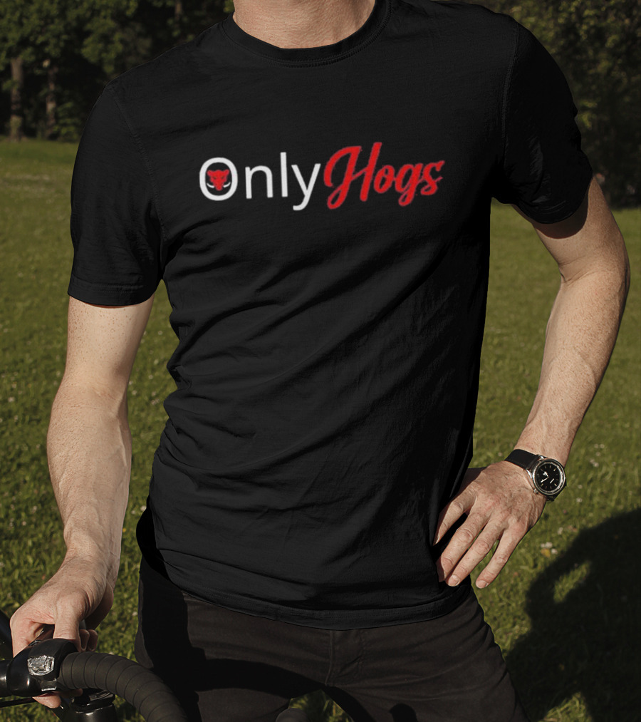 Only Hogs Razorback Pig T-Shirt