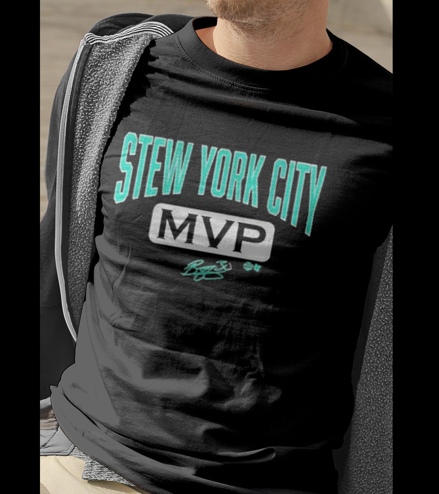 STEW YORK CITY MVP Breanna Stewart T-Shirt
