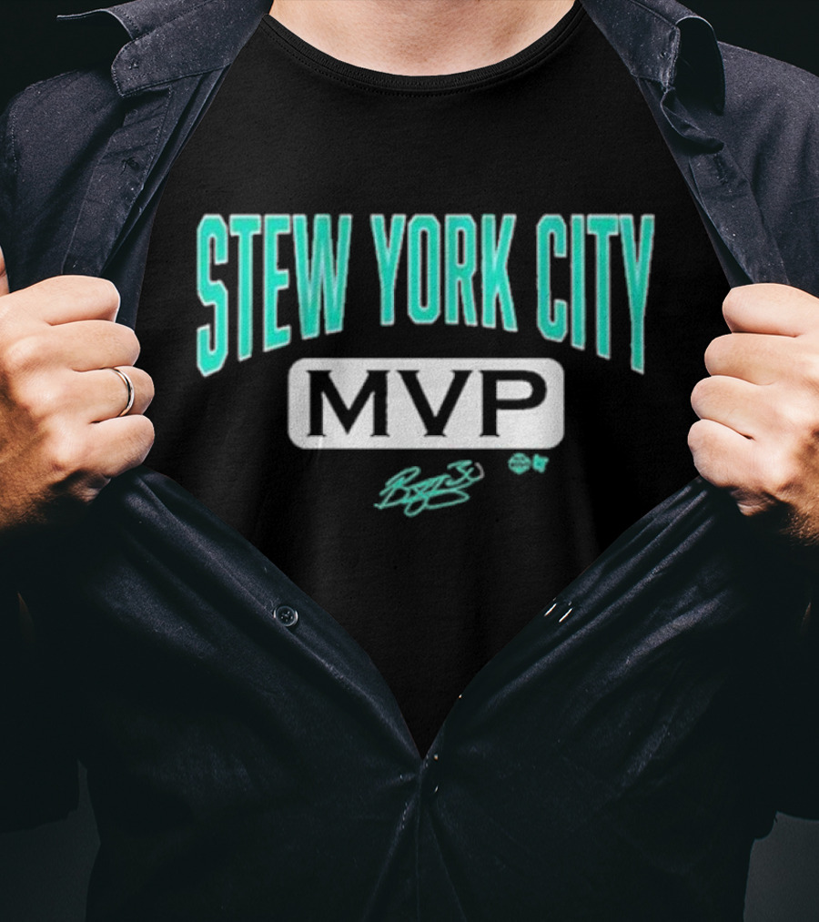 STEW YORK CITY MVP Breanna Stewart T-Shirt