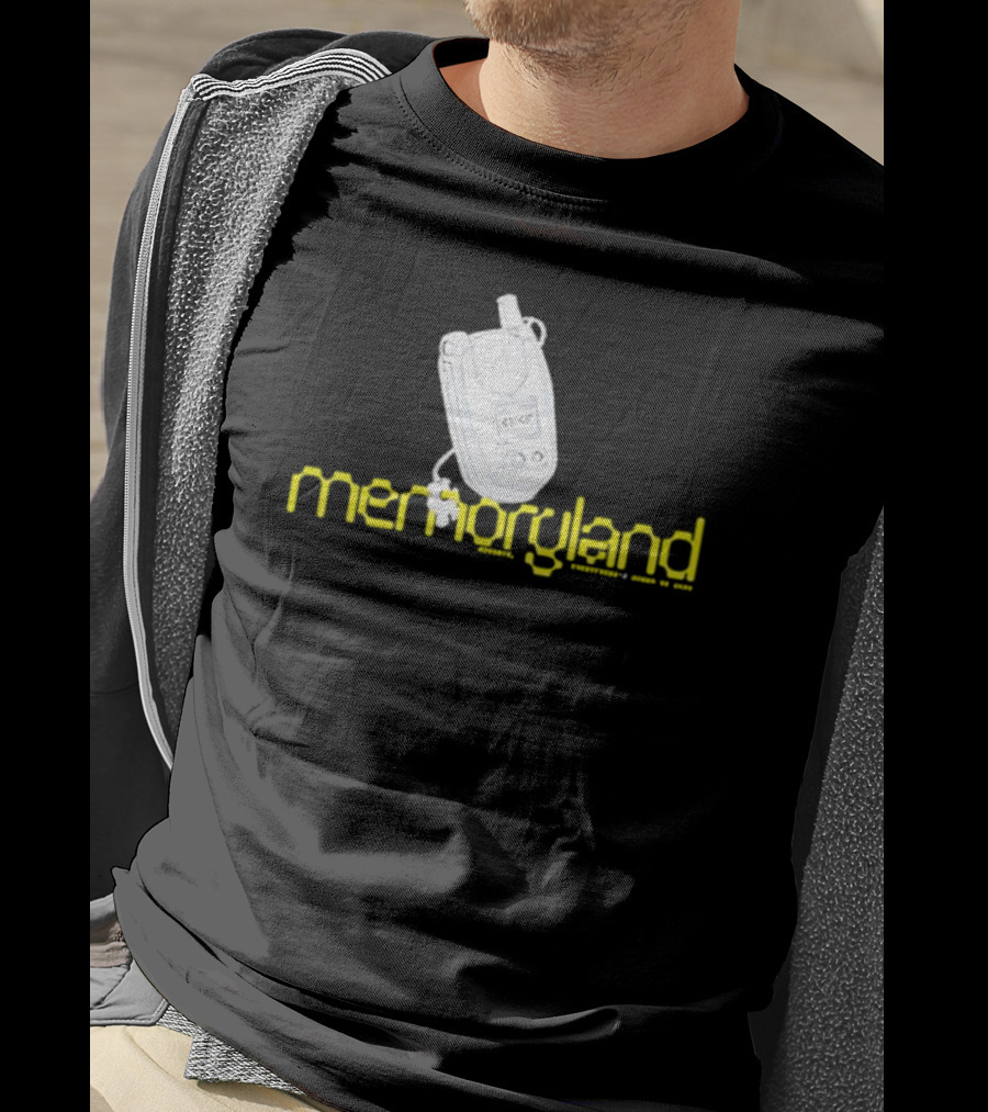 Memoryland Flip Goodbye Everything's Gonna Be Okay Retro Phone T-Shirt