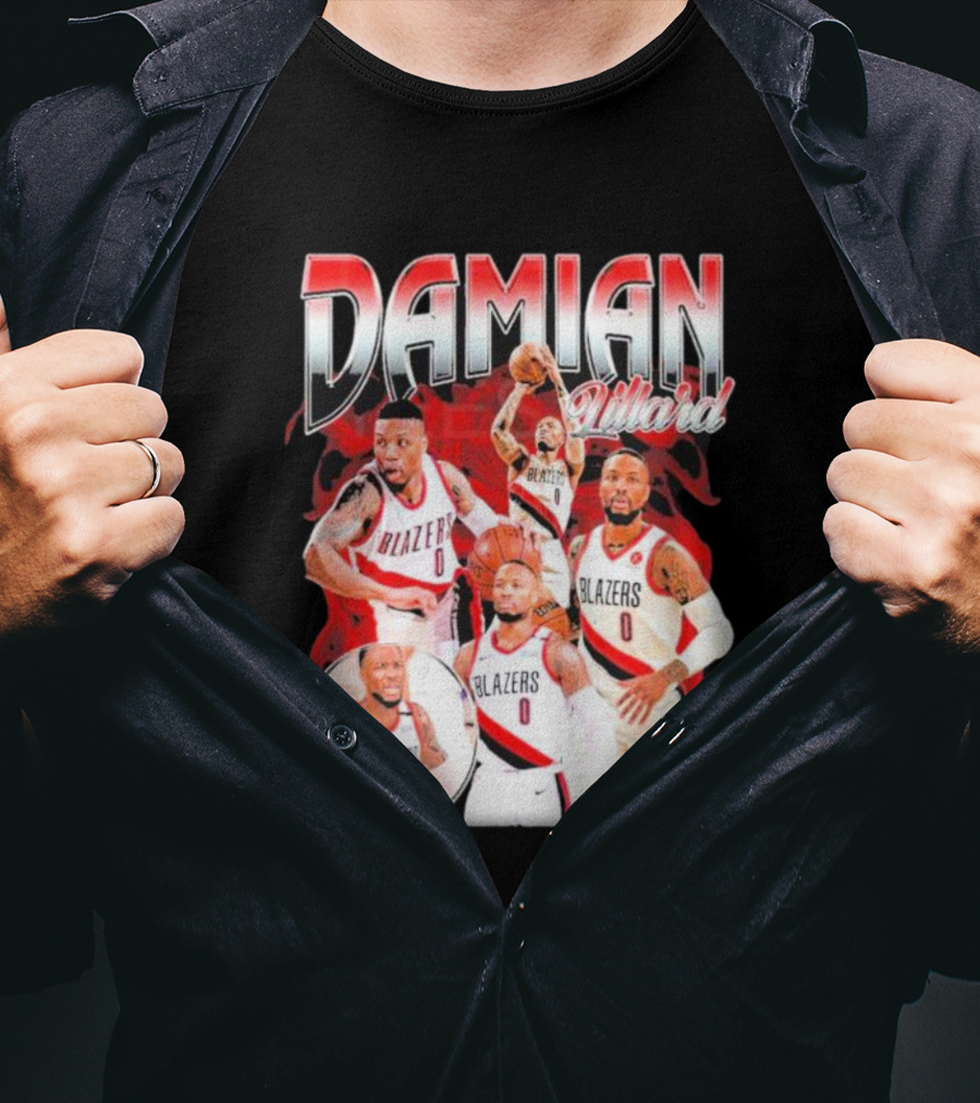 Damian Lillard Portland Blazers Basketball T-Shirt