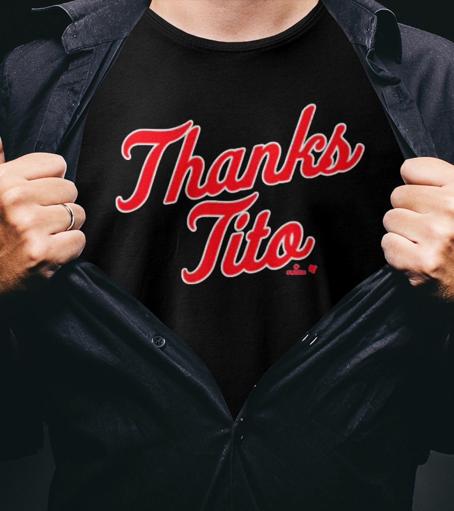 Terry Francona Cleveland Baseball Thanks Tito T-Shirt