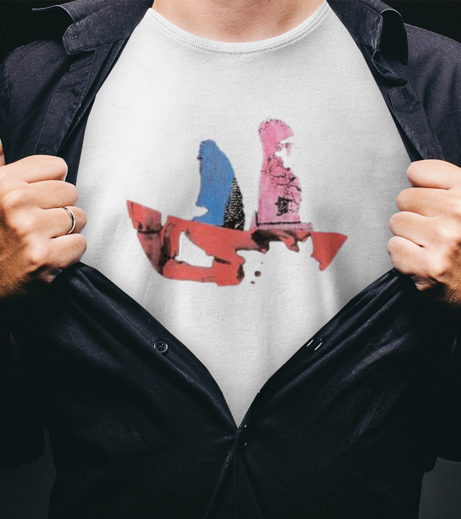 Animal Collective Time Skiffs Abstract Boat T-Shirt