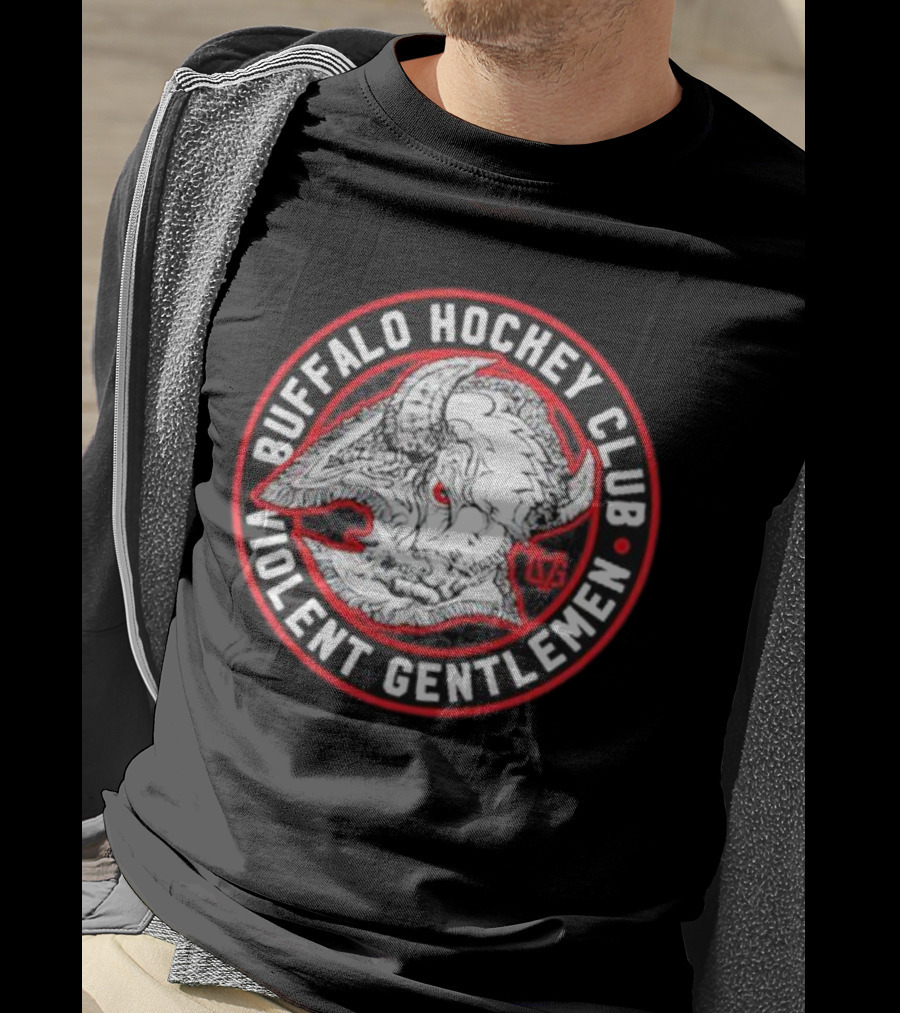 Buffalo Hockey Club Violent Gentlemen VGSkull T-Shirt