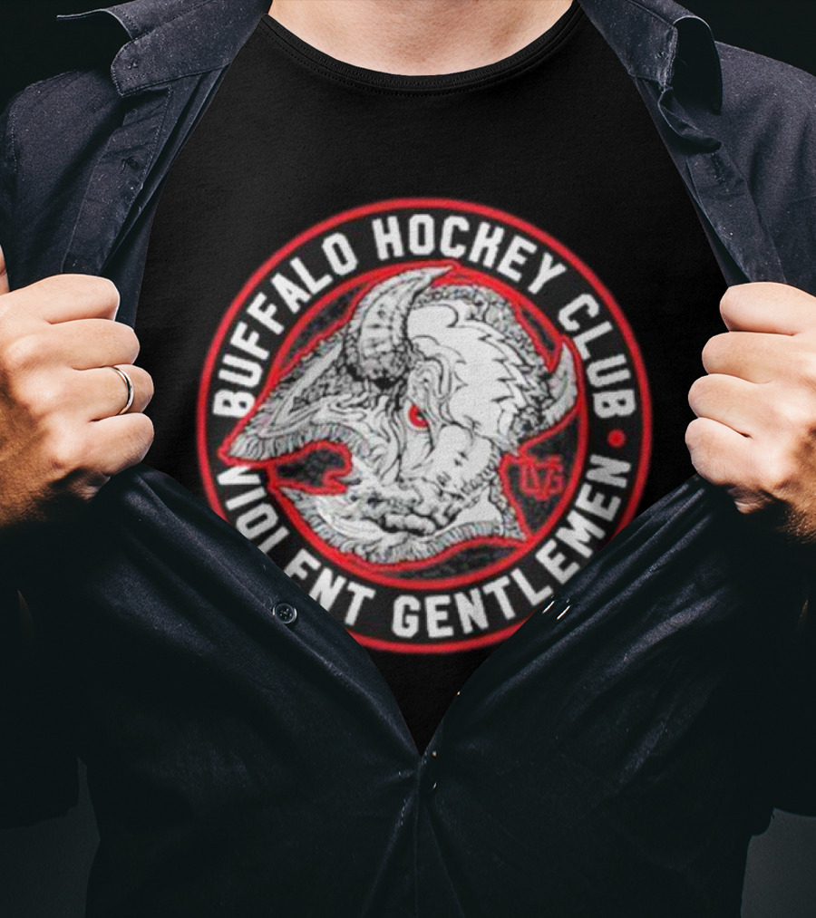 Buffalo Hockey Club Violent Gentlemen VGSkull T-Shirt