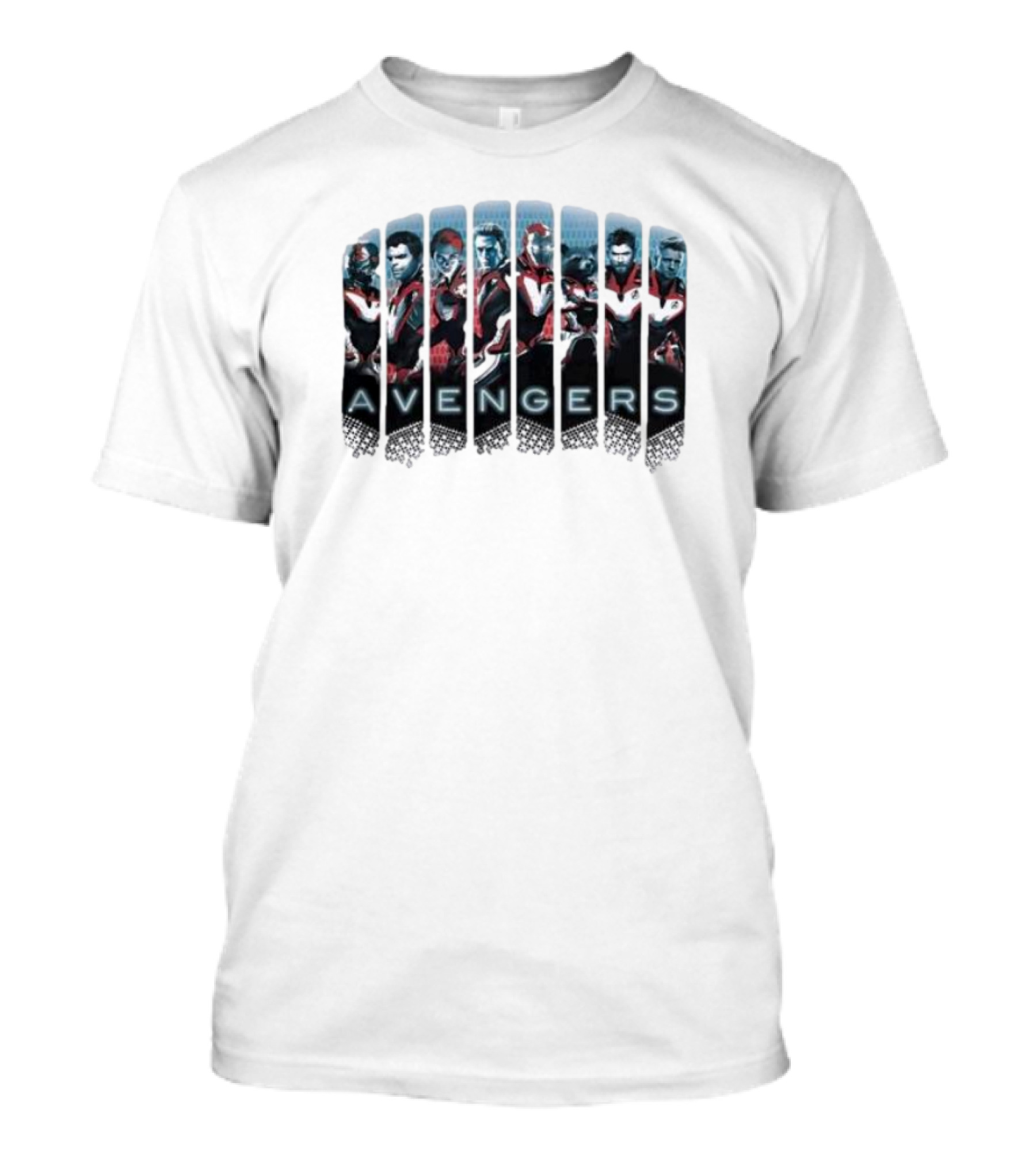 Marvel Comics Avengers Iconic Character Lineup T-Shirt