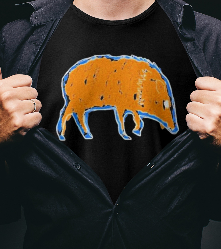 For All The Hogs Orange Boar T-Shirt
