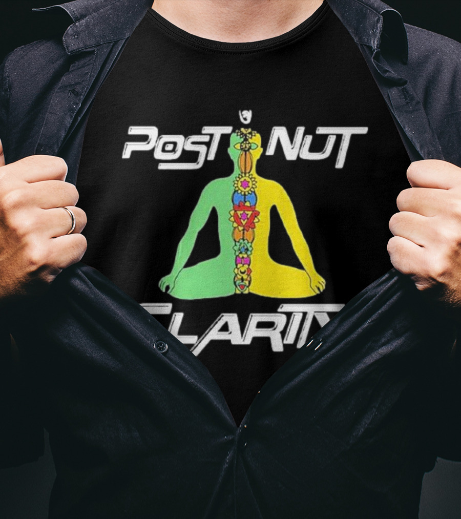 Post Nut Clarity Chakra Meditation T-Shirt
