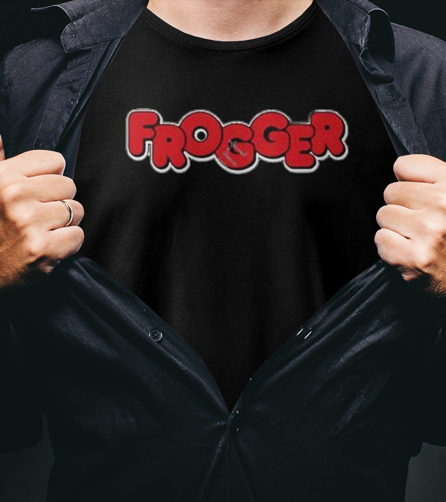 Frogger Konami Retro Arcade Gaming T-Shirt