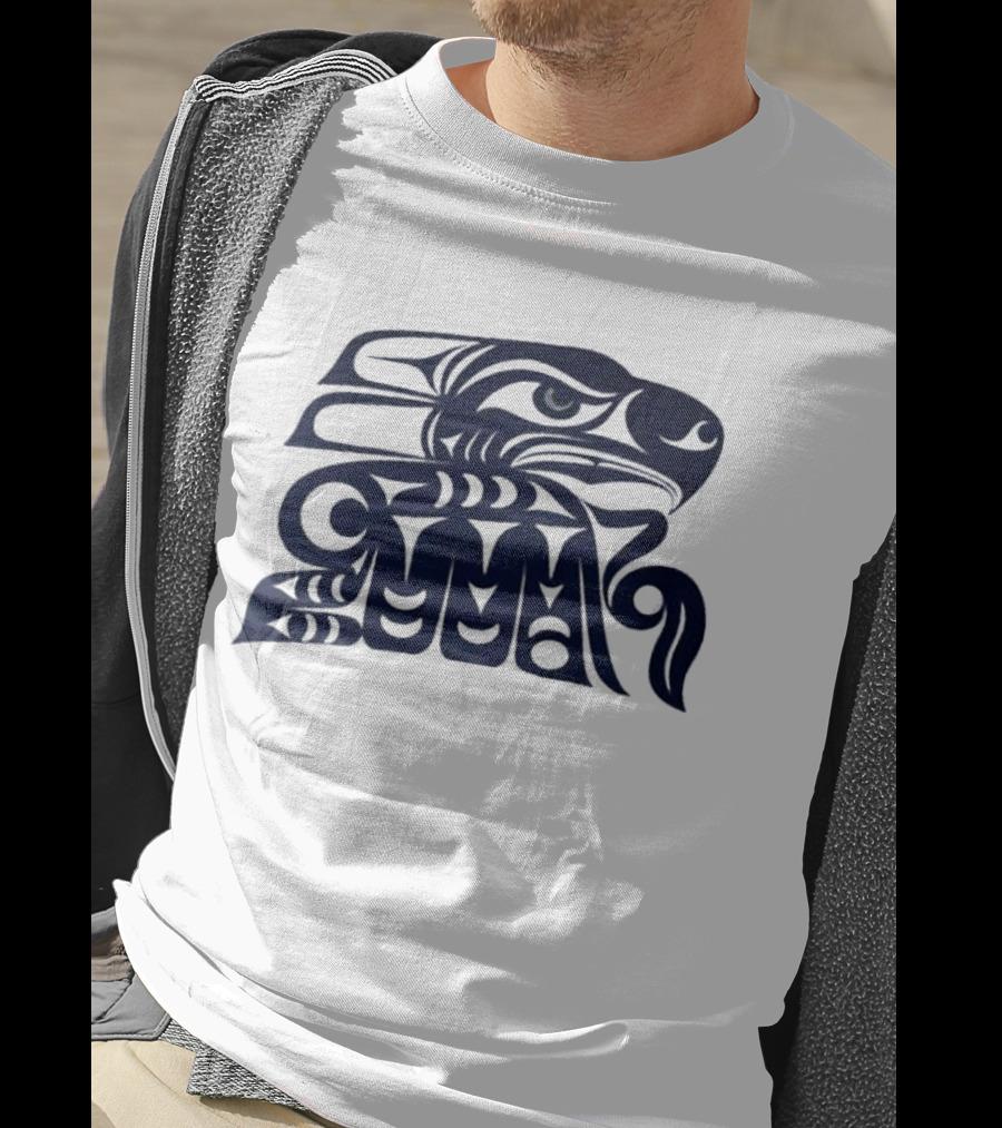 Muckleshoot Indian Tribe Seahawks Tribal T-Shirt