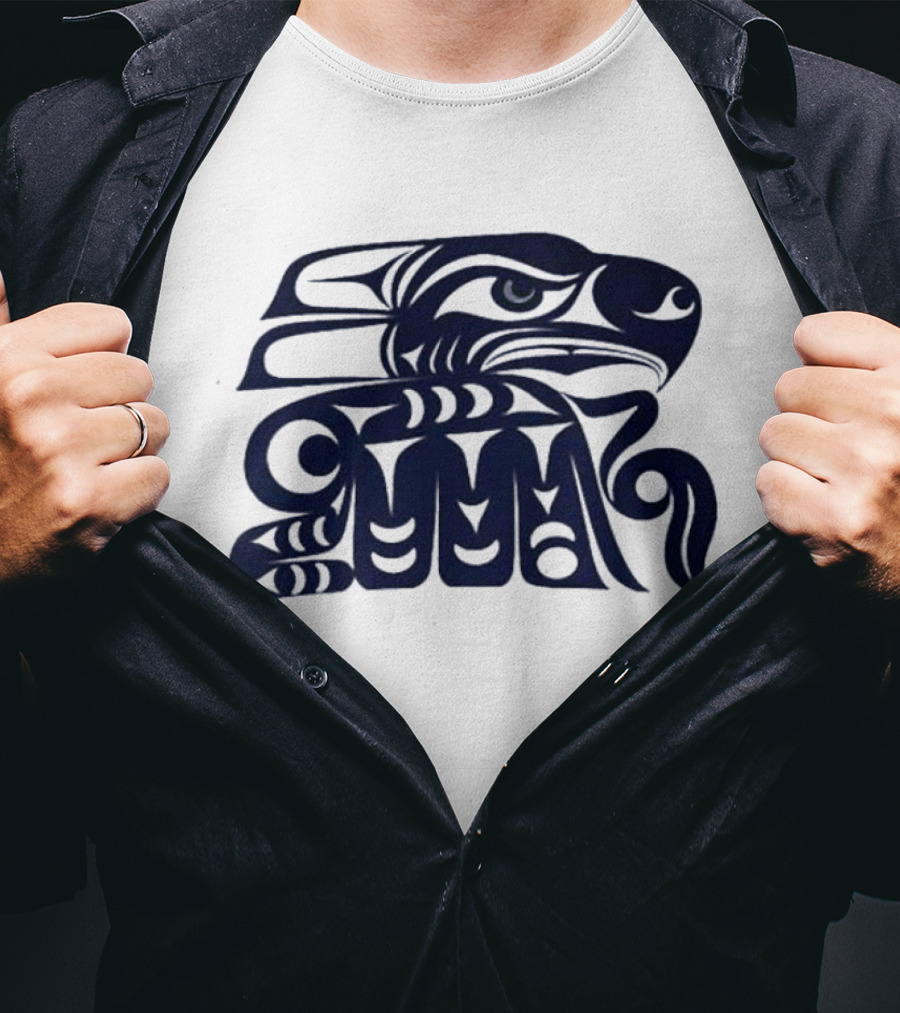Muckleshoot Indian Tribe Seahawks Tribal T-Shirt