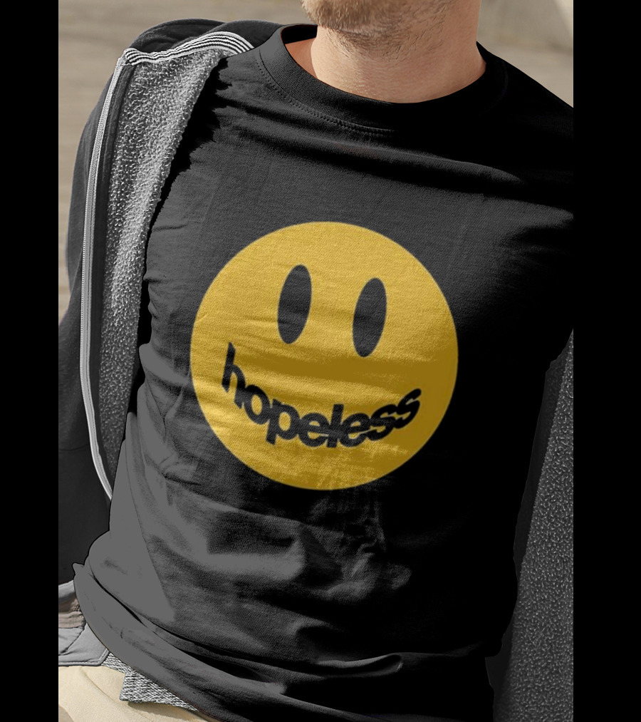 Hopeless Yellow Smiley Face T-Shirt