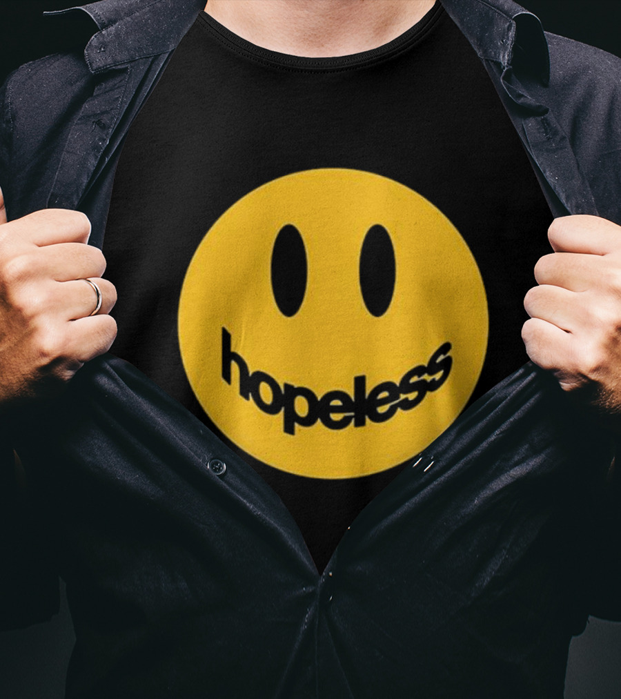 Hopeless Yellow Smiley Face T-Shirt