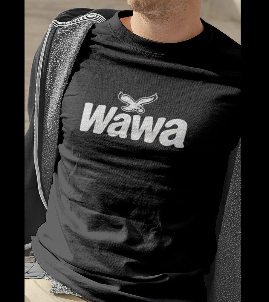 Wawa Eagle Logo Rob McElhenney Philadelphia Eagles T-Shirt