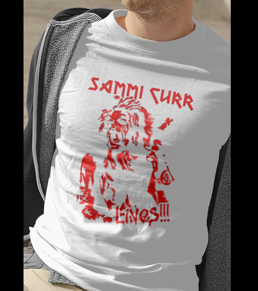 Sammi Curr Lives Heavy Metal Horror T-Shirt