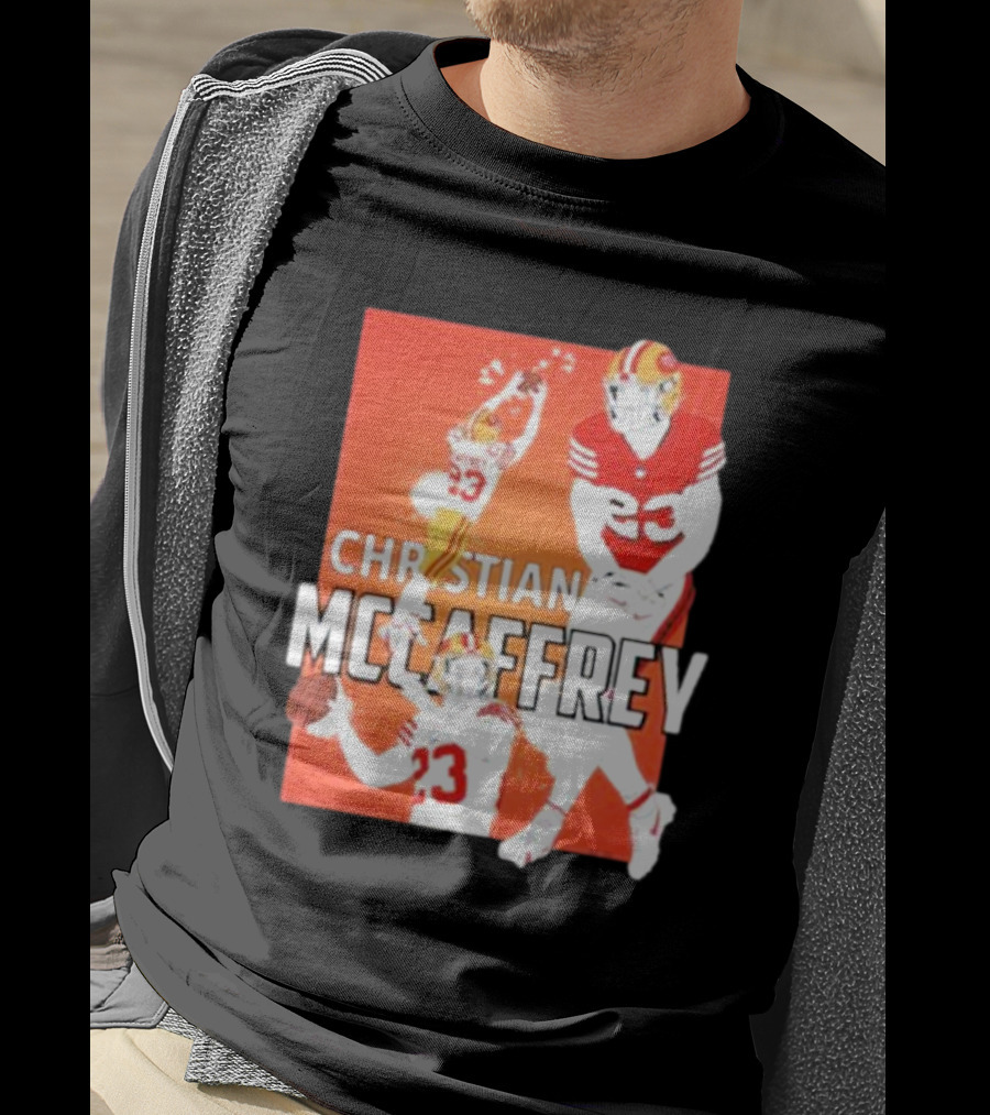 Christian McCaffrey 23 Football Highlights T-Shirt