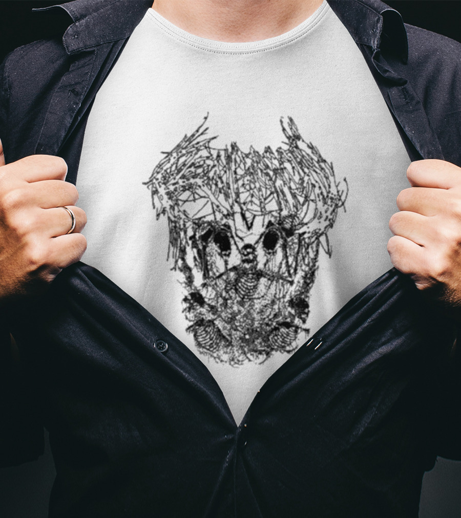 Ken Carson AGC Death Mosh Zombie Skull T-Shirt