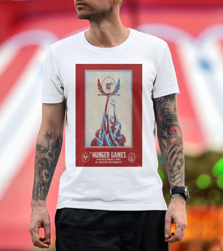 The Hunger Games The Ballad of Songbirds and Snakes 10th Annual In Theaters November 17 T-Shirt
