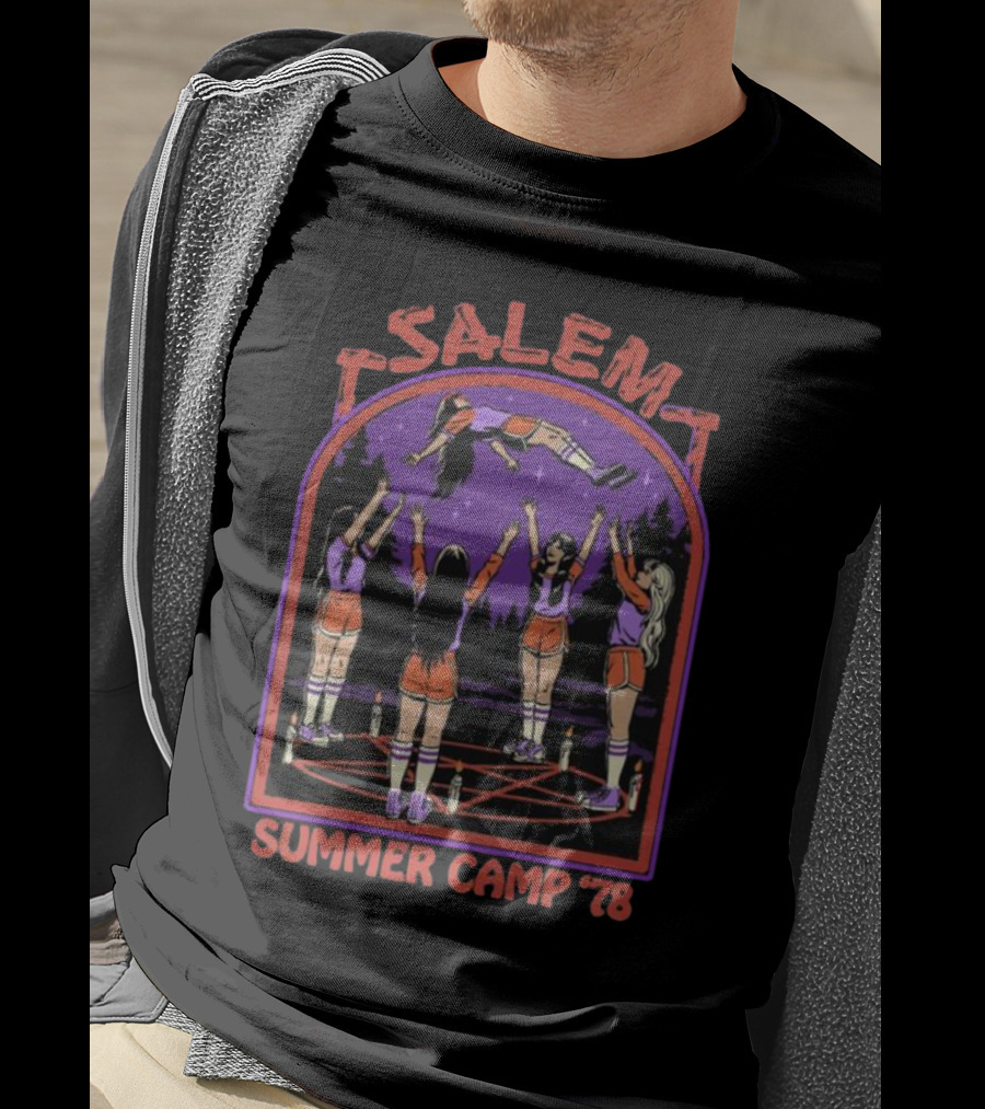 Salem Summer Camp '78 Halloween Cheerleaders Ritual T-Shirt