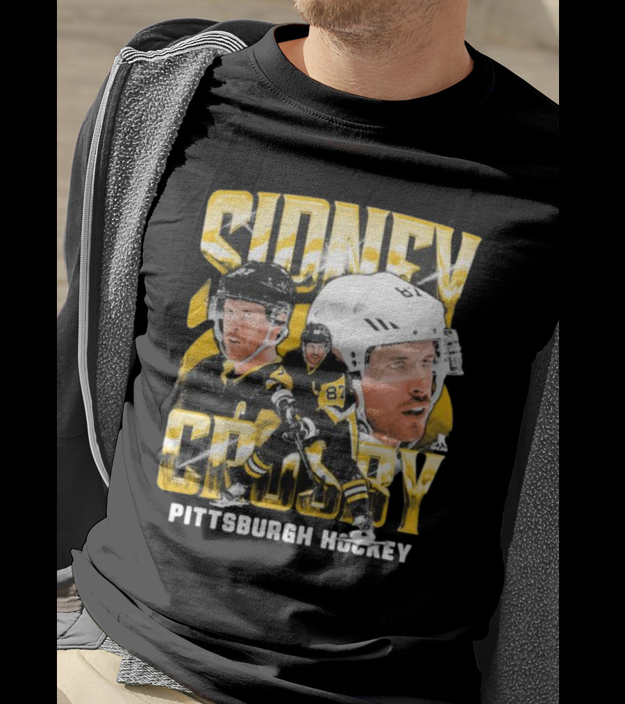 Sidney Crosby Pittsburgh Hockey Vintage 87 T-Shirt