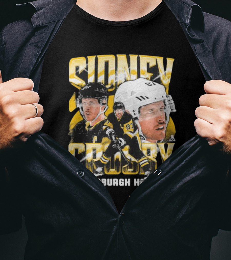 Sidney Crosby Pittsburgh Hockey Vintage 87 T-Shirt
