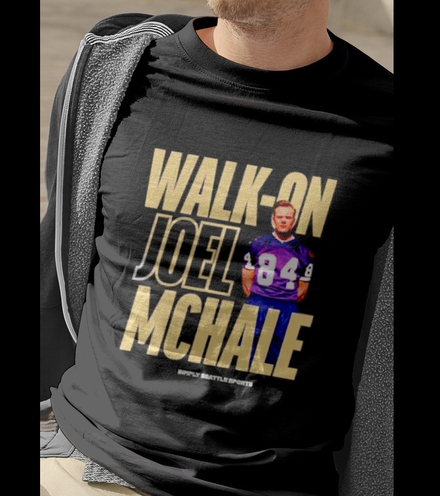 Simply Seattle Sports Joel McHale Walk-On 84 Jersey T-Shirt