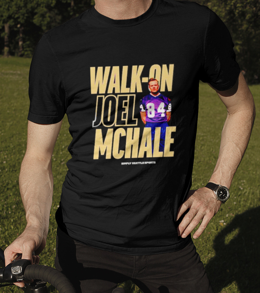 Simply Seattle Sports Joel McHale Walk-On 84 Jersey T-Shirt