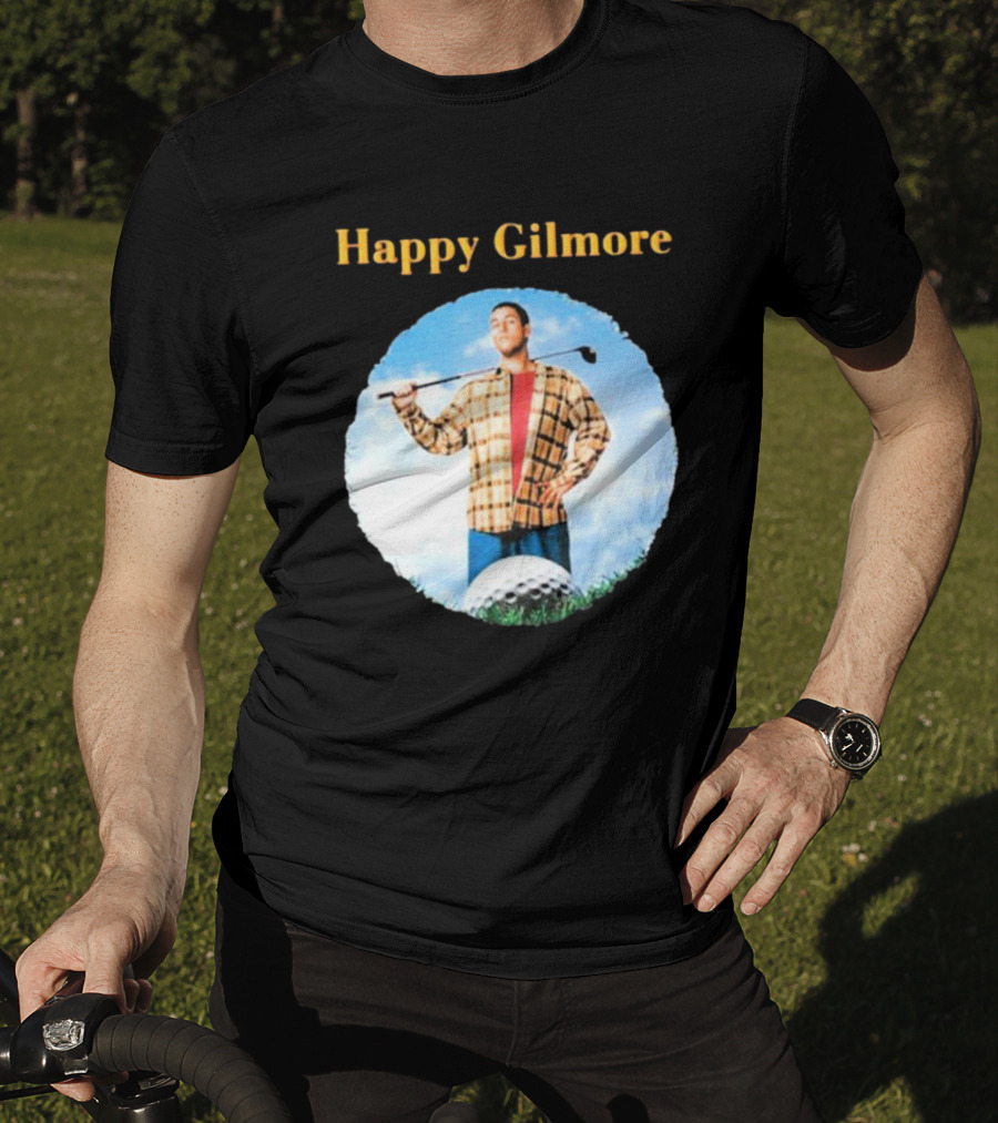 Happy Gilmore Golf Classic Plaid Shirt Pose T-Shirt