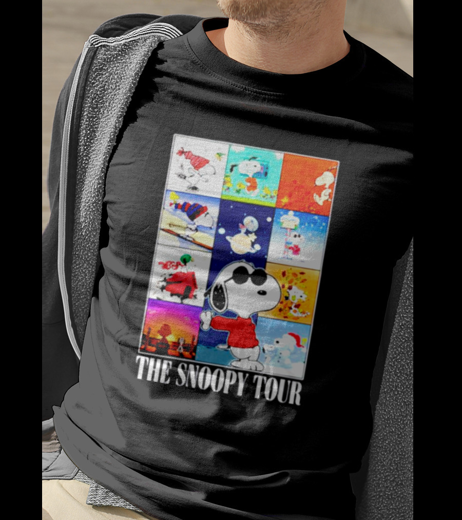Peanuts Snoopy Autumn Seasons Tour T-Shirt