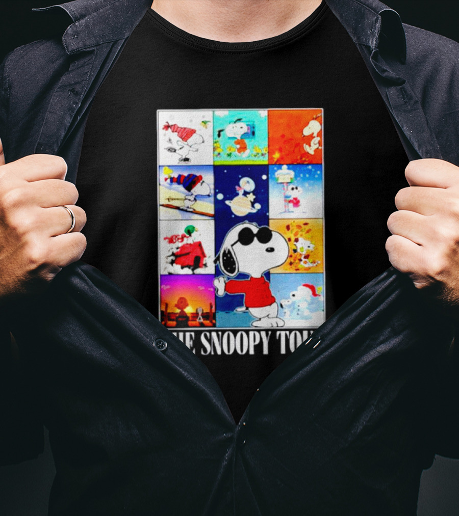 Peanuts Snoopy Autumn Seasons Tour T-Shirt