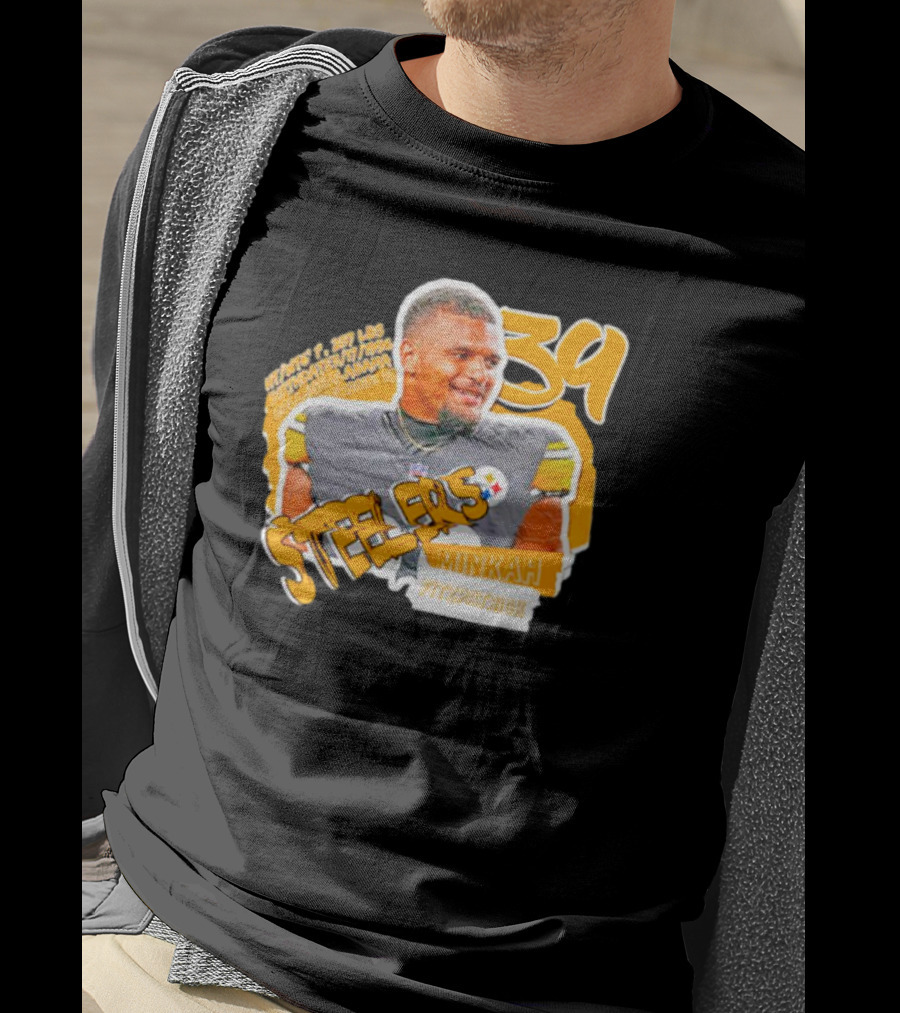 Minkah Fitzpatrick Steelers 39 Football Player Bright T-Shirt