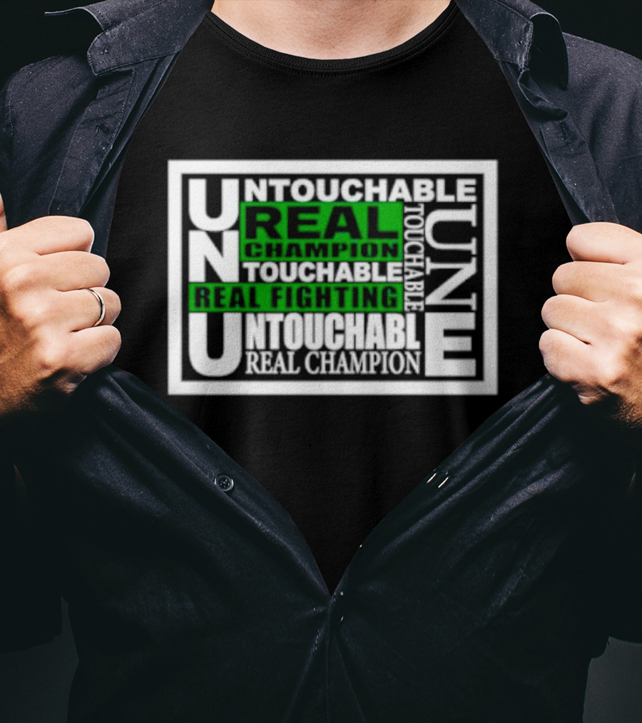 Pro-wrestling Noah Untouchable Real Champion Real Fighting T-Shirt