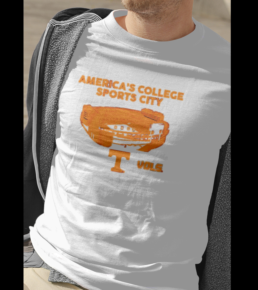 America’s College Sports City Neyland Stadium Tennessee Volunteers Home Of The Vols T-Shirt