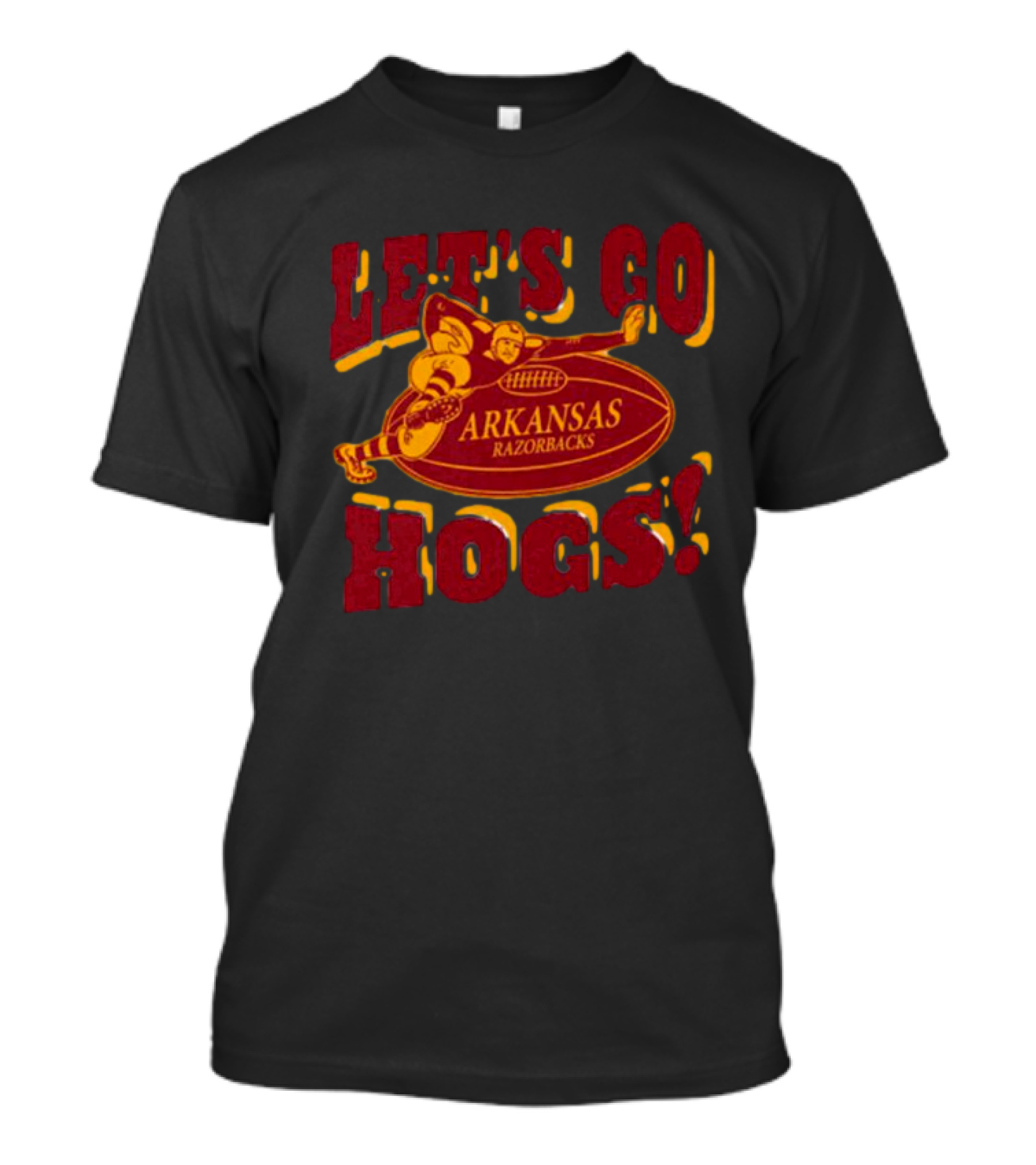 Let's Go Arkansas Razorbacks Hogs T-Shirt