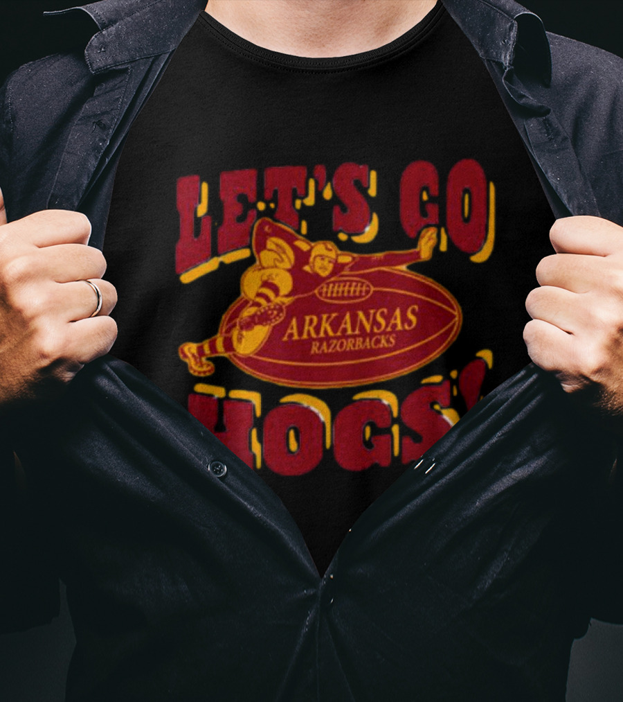 Let's Go Arkansas Razorbacks Hogs T-Shirt