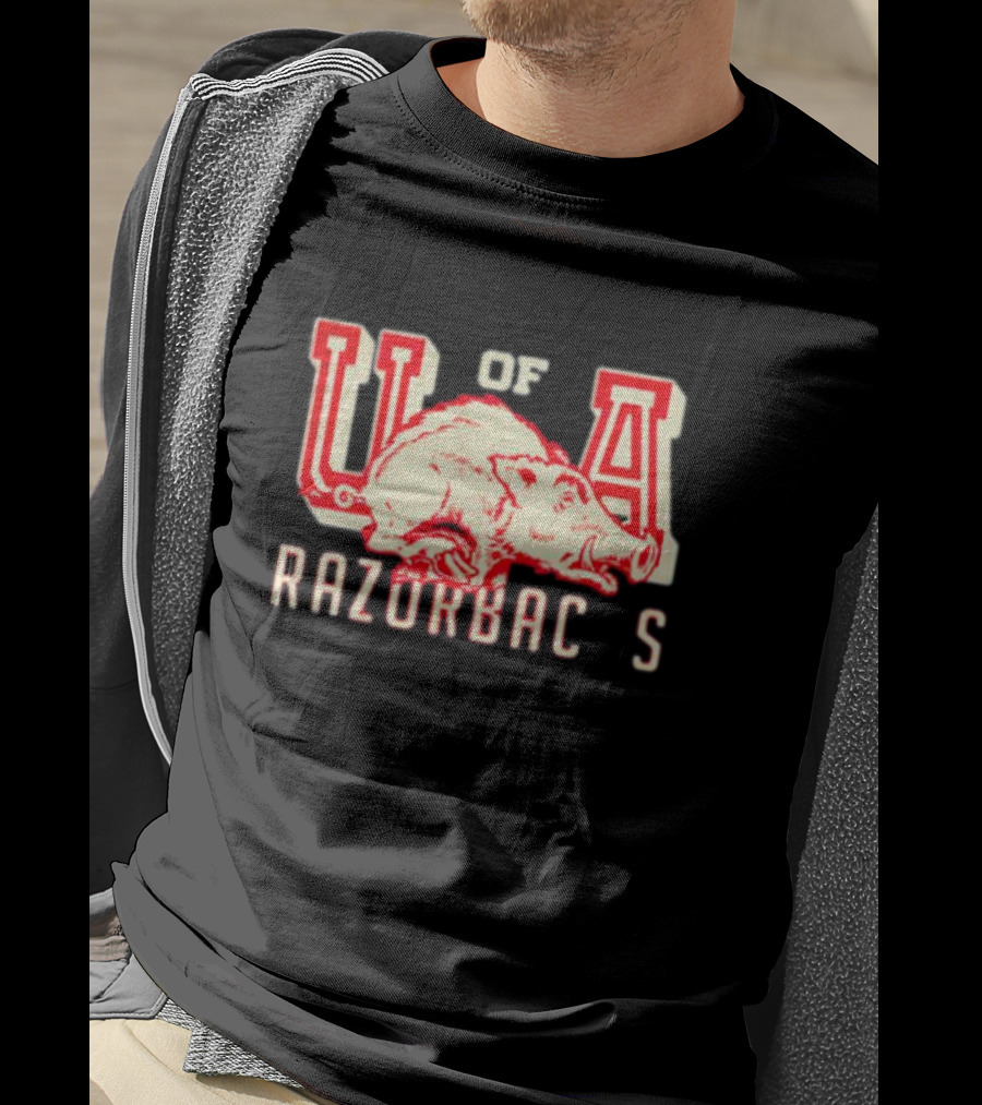 Arkansas Razorbacks UA Razorbacks USA T-Shirt