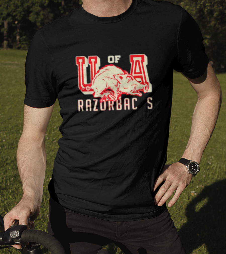 Arkansas Razorbacks UA Razorbacks USA T-Shirt