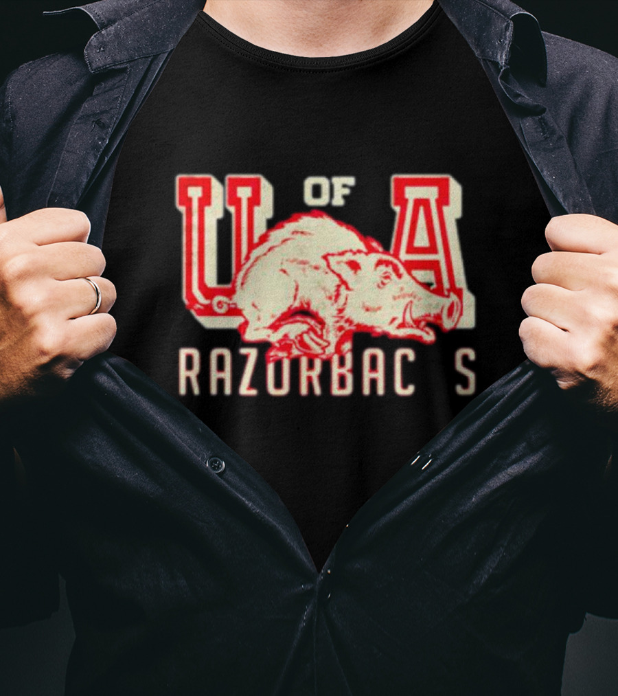 Arkansas Razorbacks UA Razorbacks USA T-Shirt