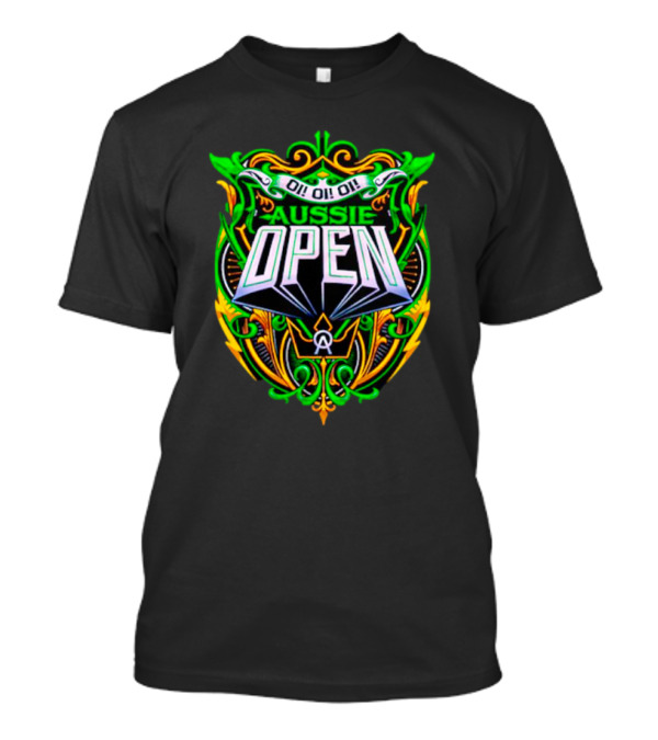 Aussie Open Oi Oi Oi Bold Emblem T-Shirt