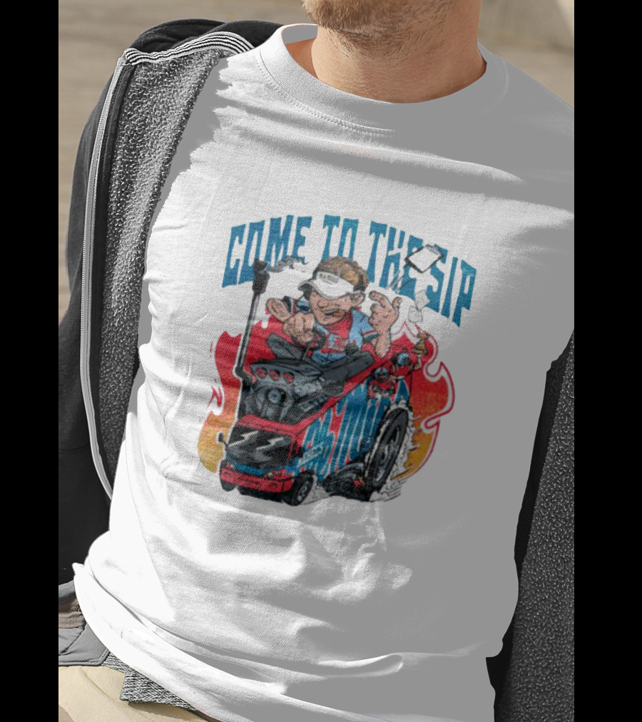 Come To The Sip Ole Miss Rebels All Aboard The Lane Train T-Shirt