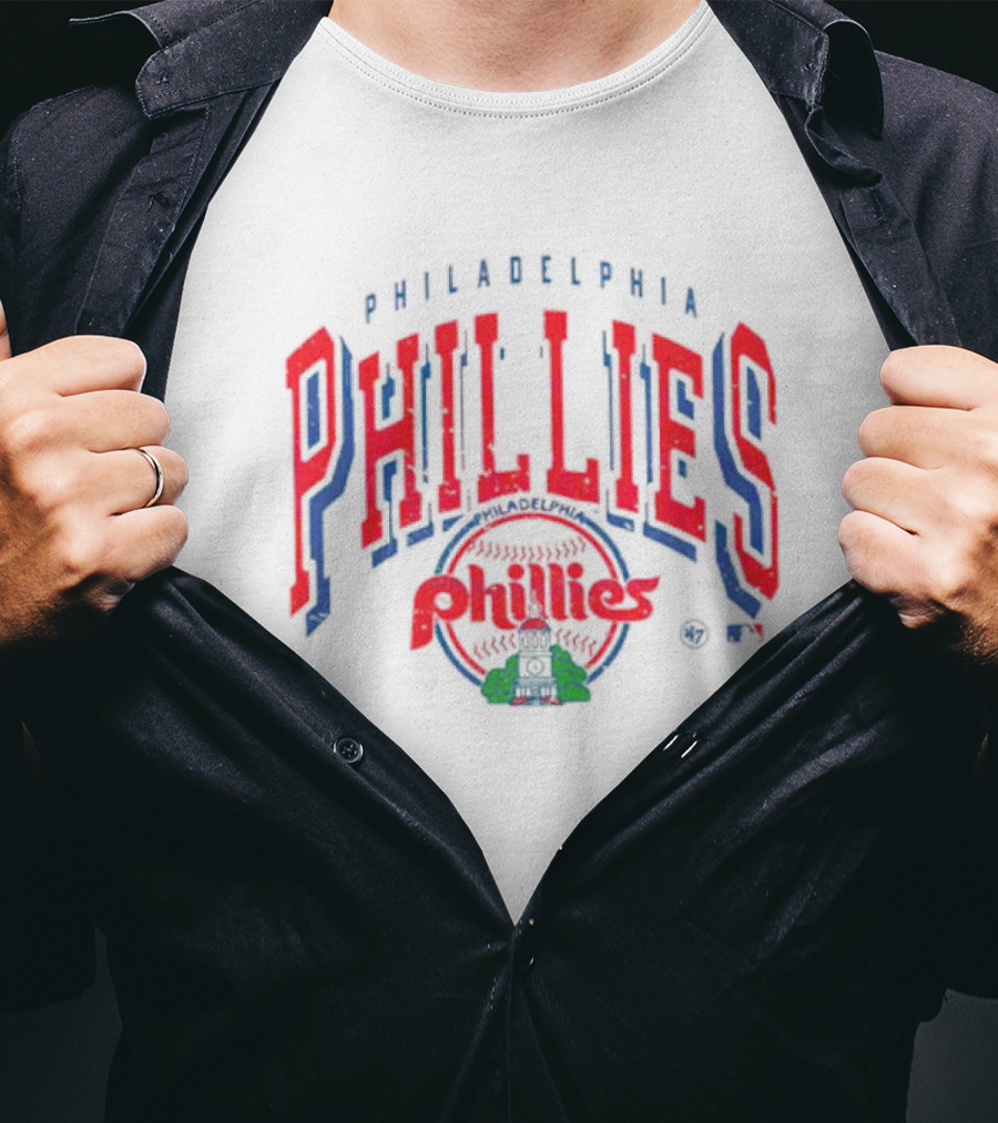 Philadelphia Phillies Vintage Baseball Team T-Shirt