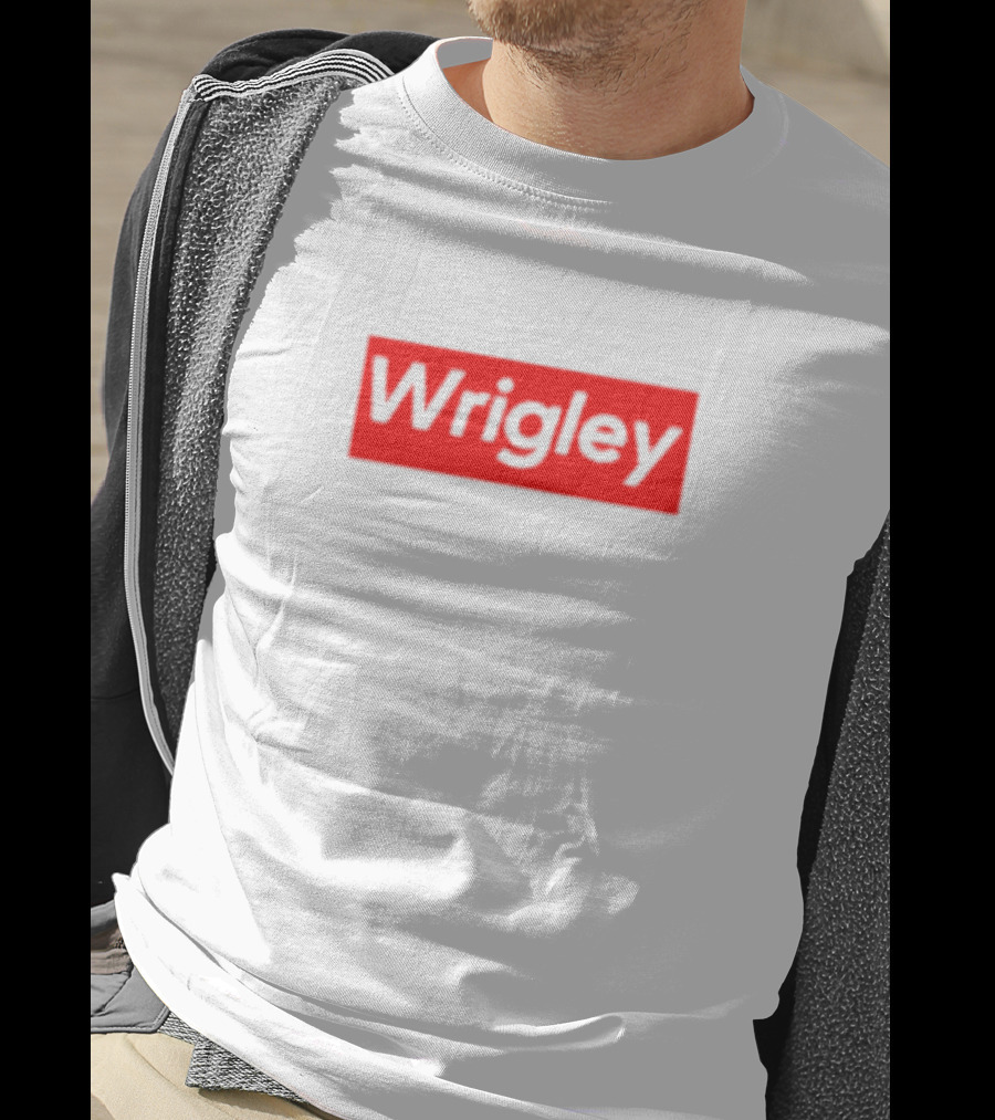 Wrigley Classic Logo Red White T-Shirt
