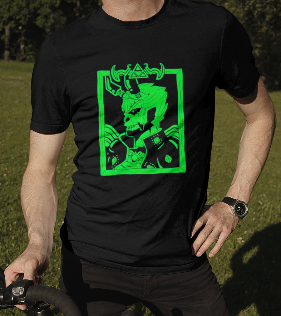 Glow In The Dark Ganondorf Triforce Frame T-Shirt