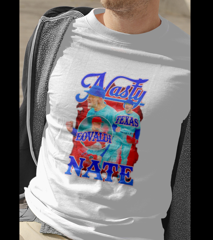 Nasty Nate Eovaldi Texas Rangers Nathan T-Shirt