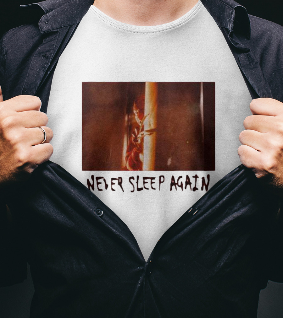Never Sleep Again Nightmare On Elm Street T-Shirt