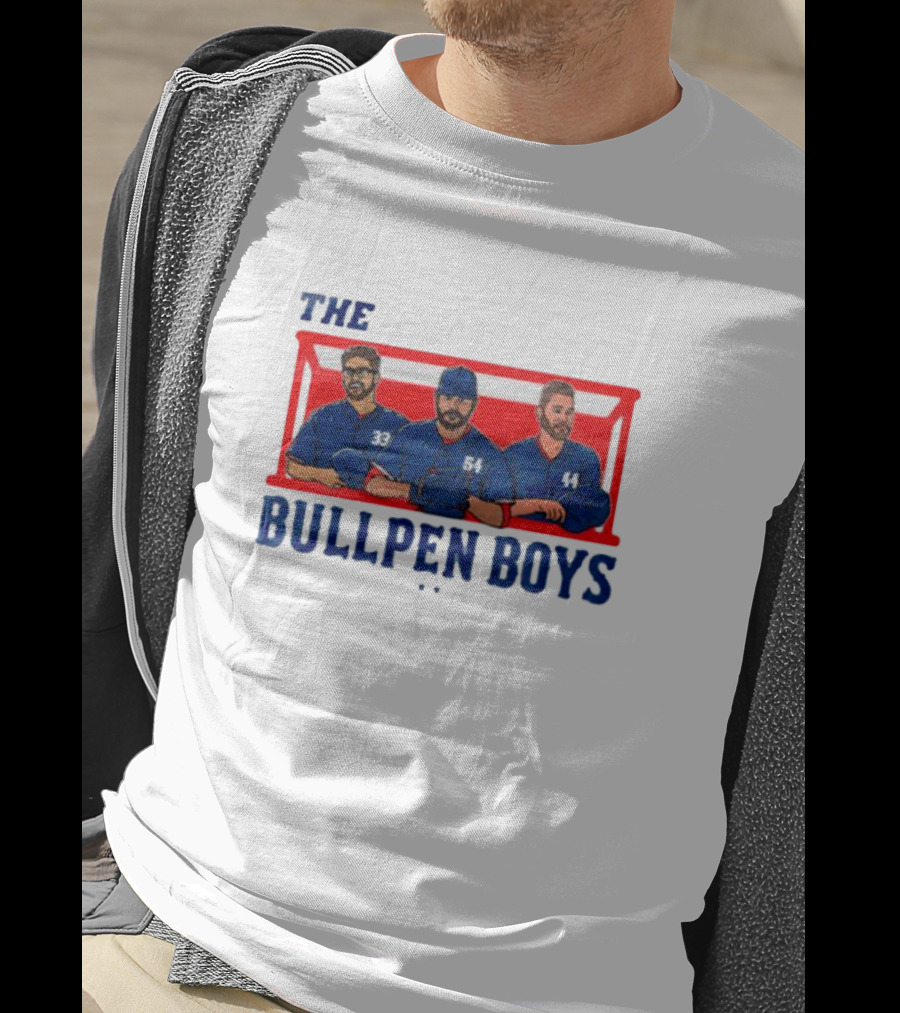 THE TEXAS RANGERS BULLPEN BOYS 33 54 44 T-Shirt