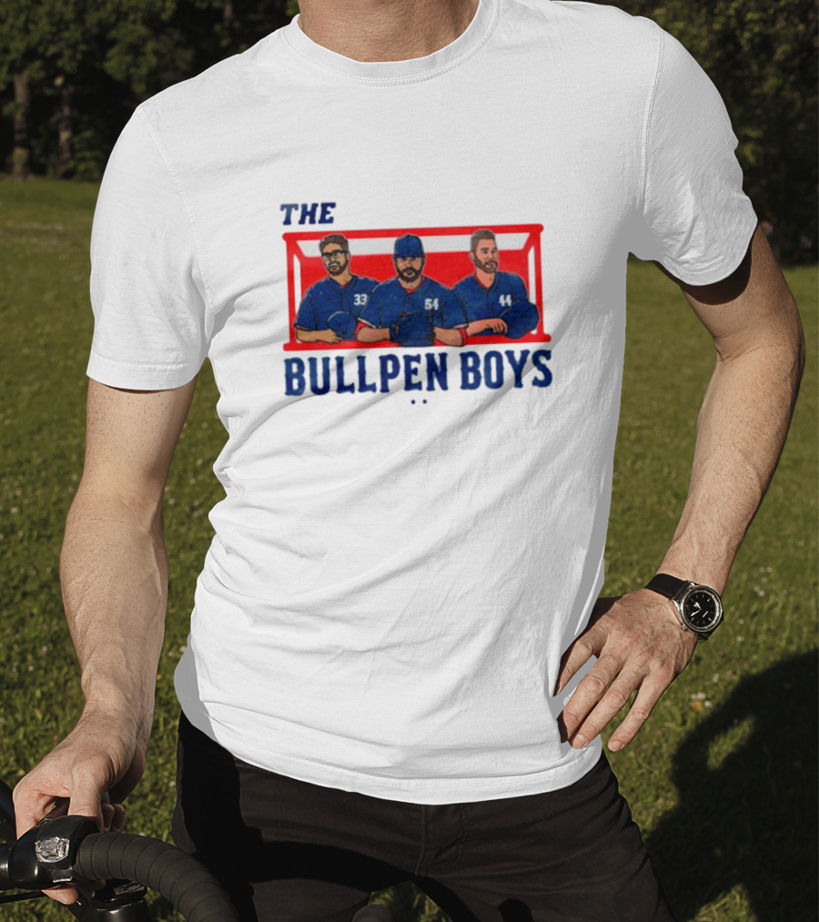 THE TEXAS RANGERS BULLPEN BOYS 33 54 44 T-Shirt