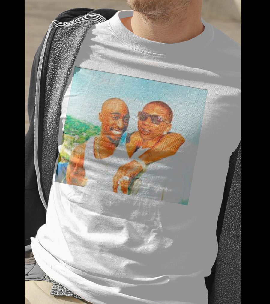Tupac X Lil B Friendship Vibes T-Shirt