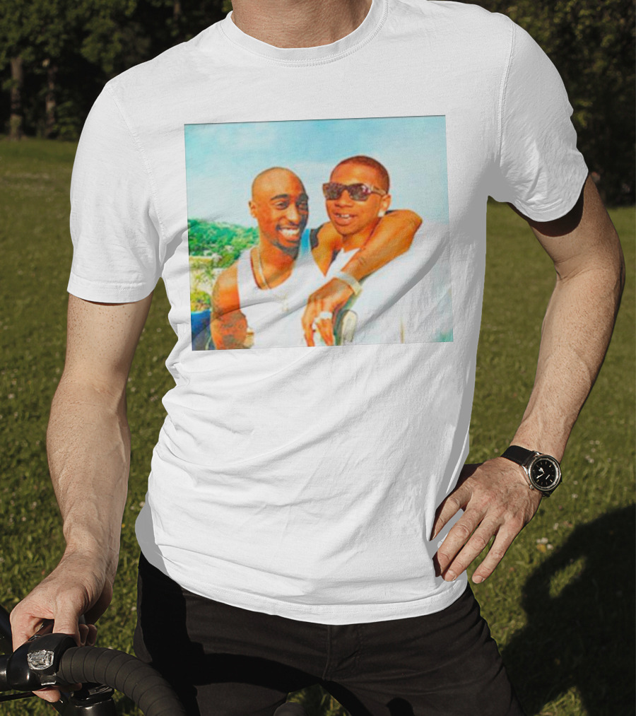 Tupac X Lil B Friendship Vibes T-Shirt